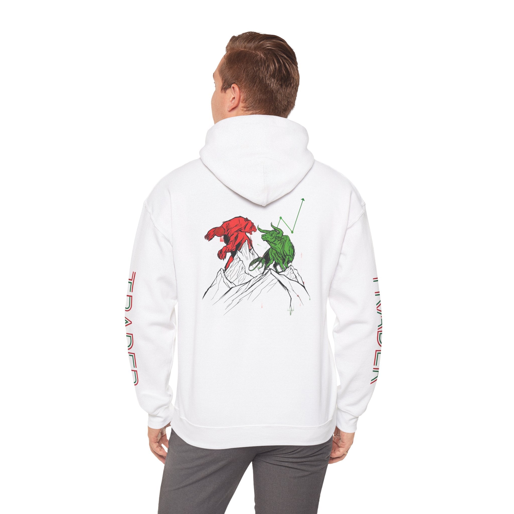 Forex Trading Bull and Bear Hoodie