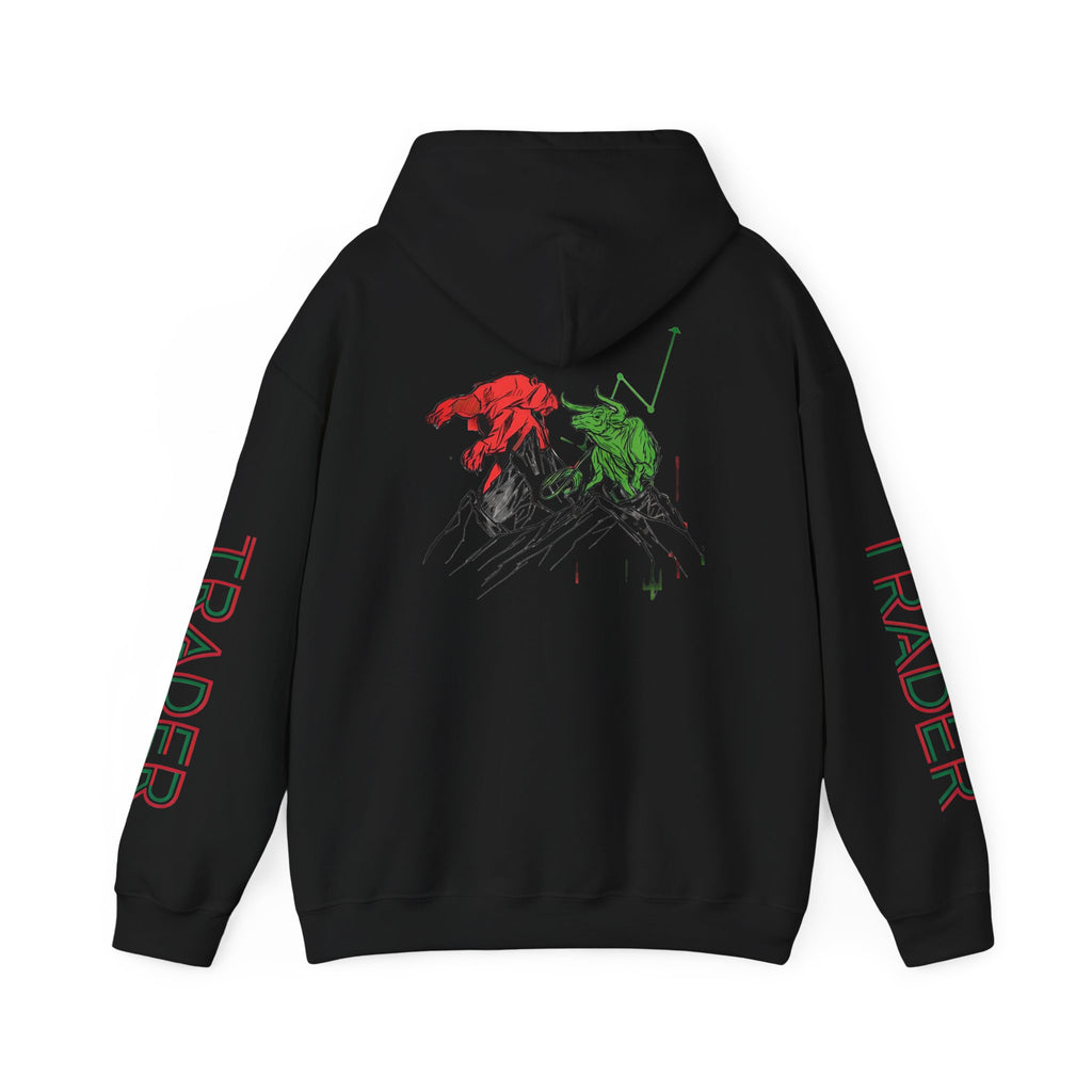Forex Trading Bull and Bear Hoodie