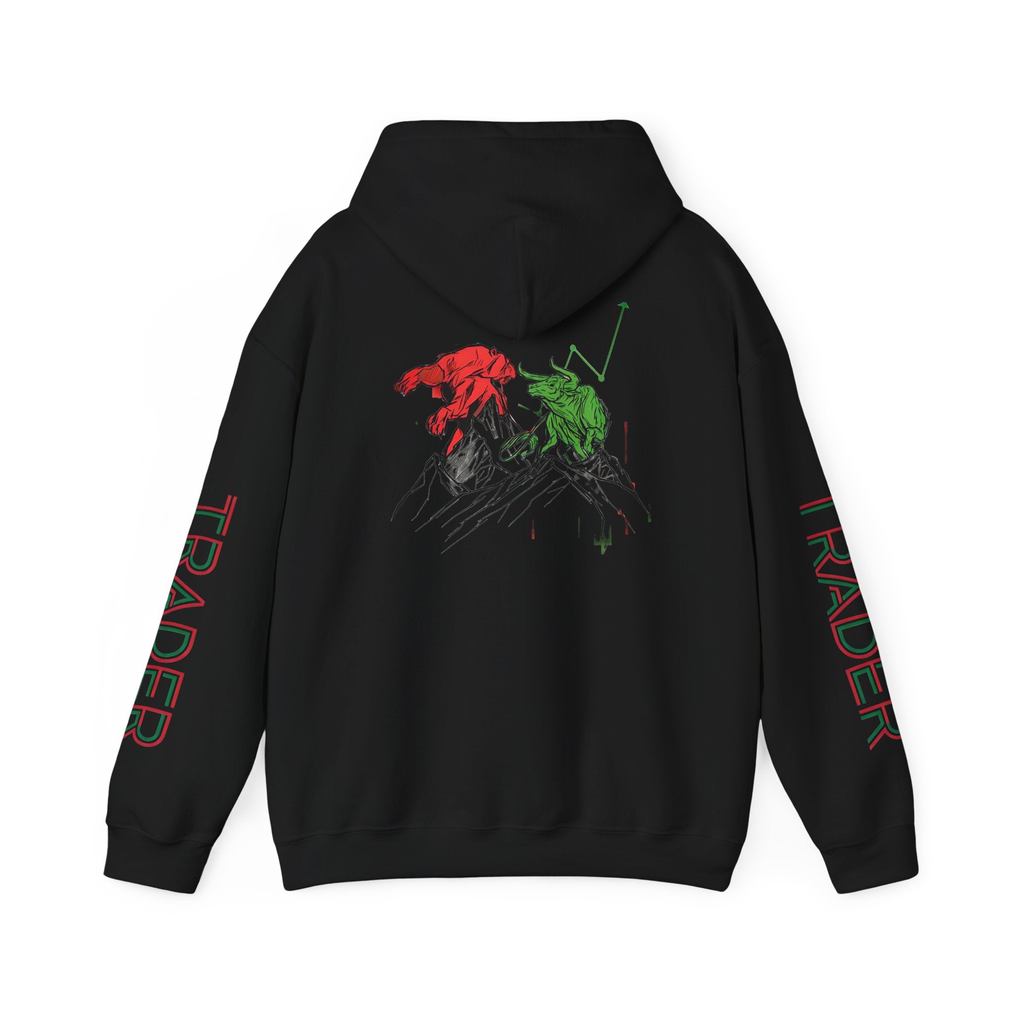 Forex Trading Bull and Bear Hoodie
