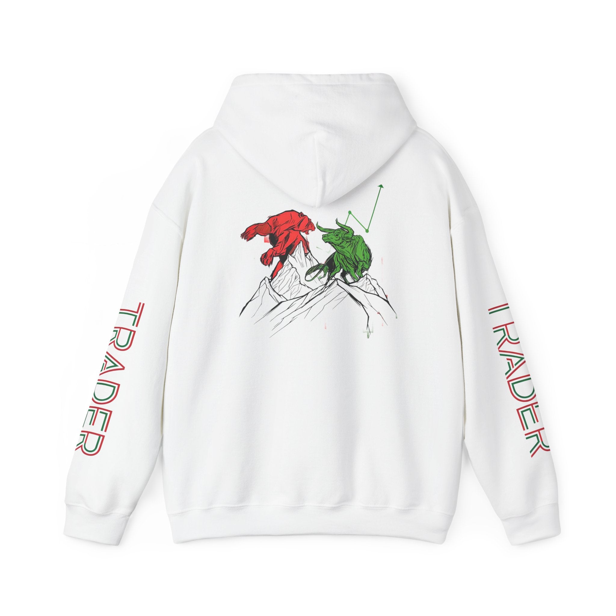 Forex Trading Bull and Bear Hoodie