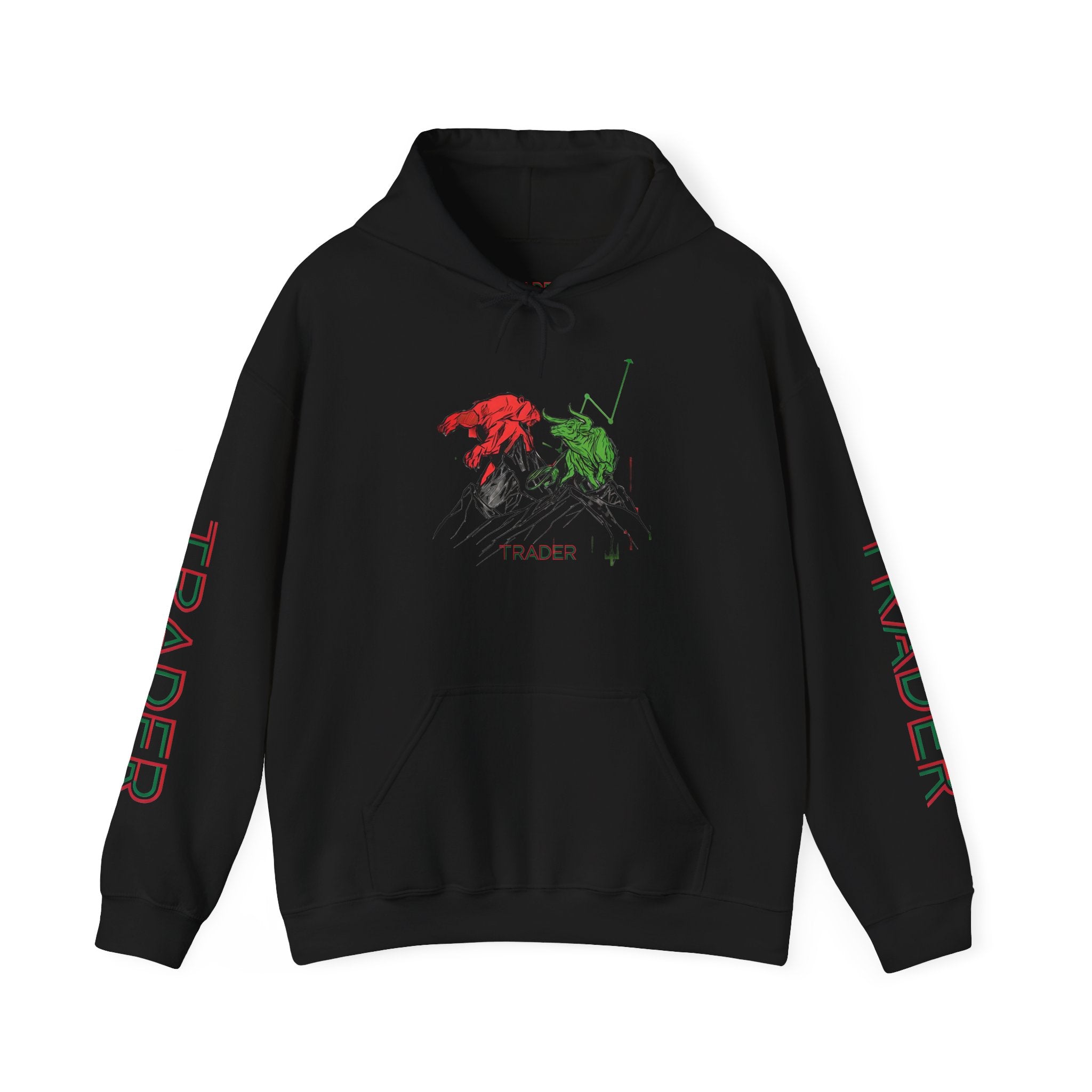 Forex Trading Bull and Bear Hoodie