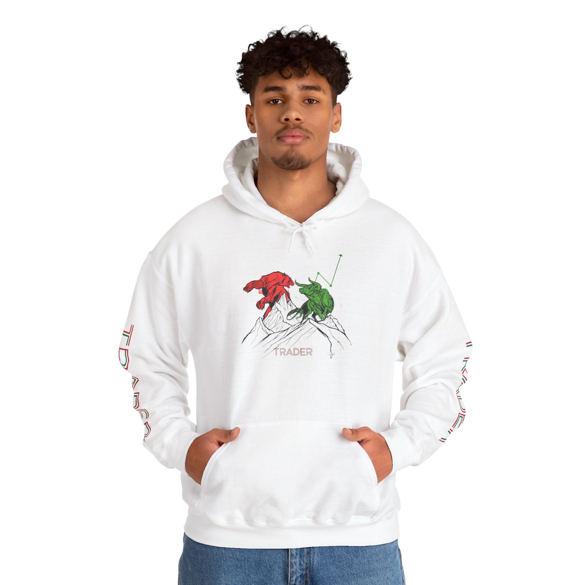 Forex Trading Bull and Bear Hoodie