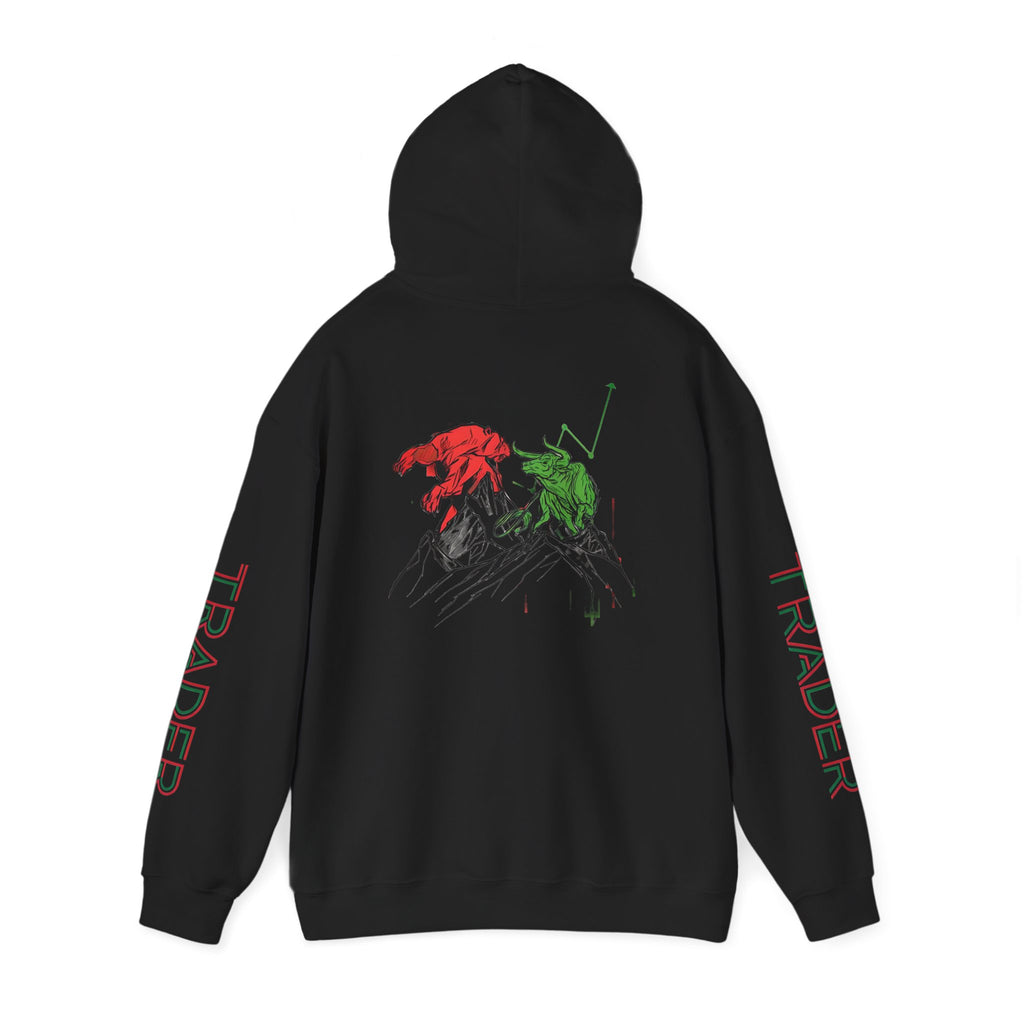 Forex Trading Bull and Bear Hoodie