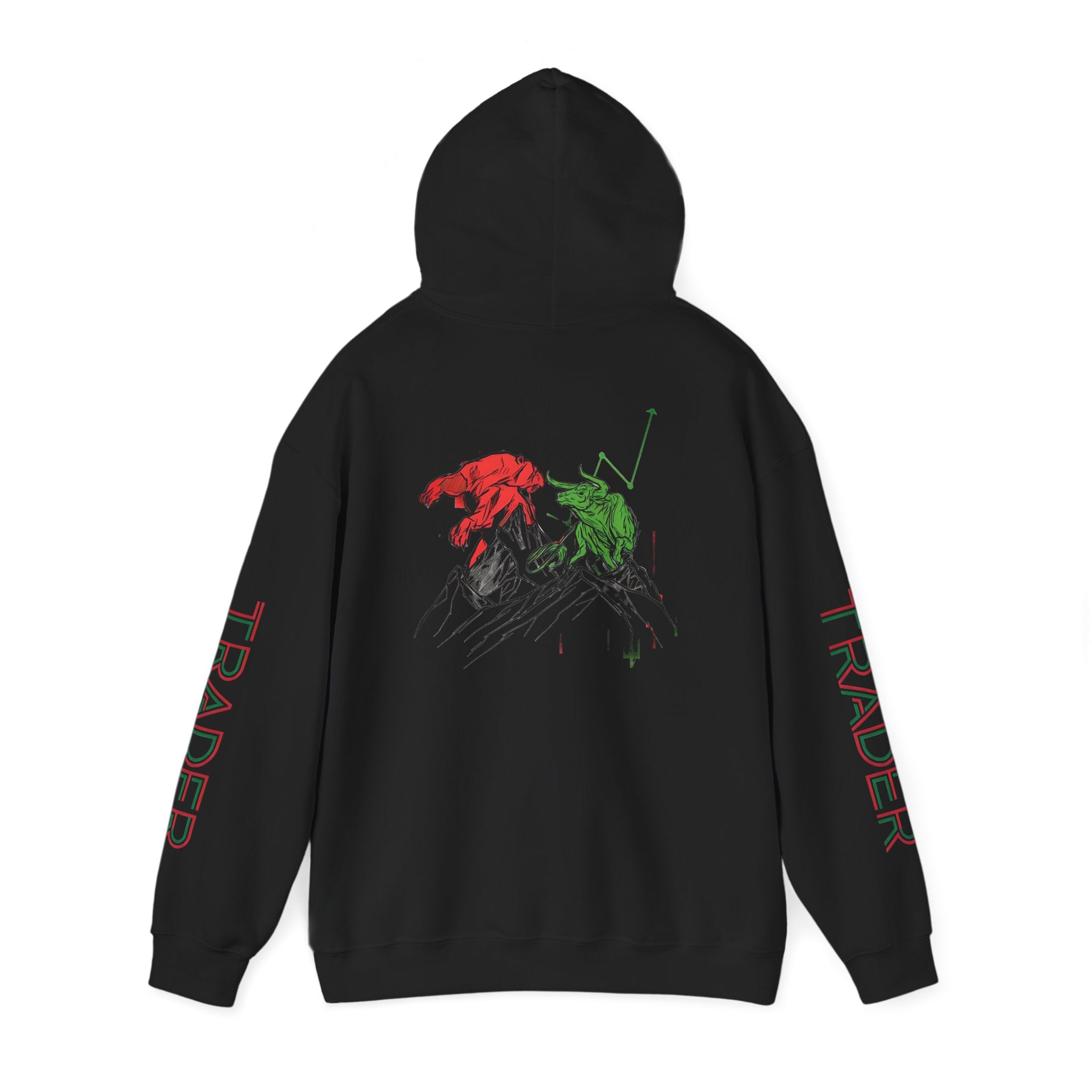 Forex Trading Bull and Bear Hoodie