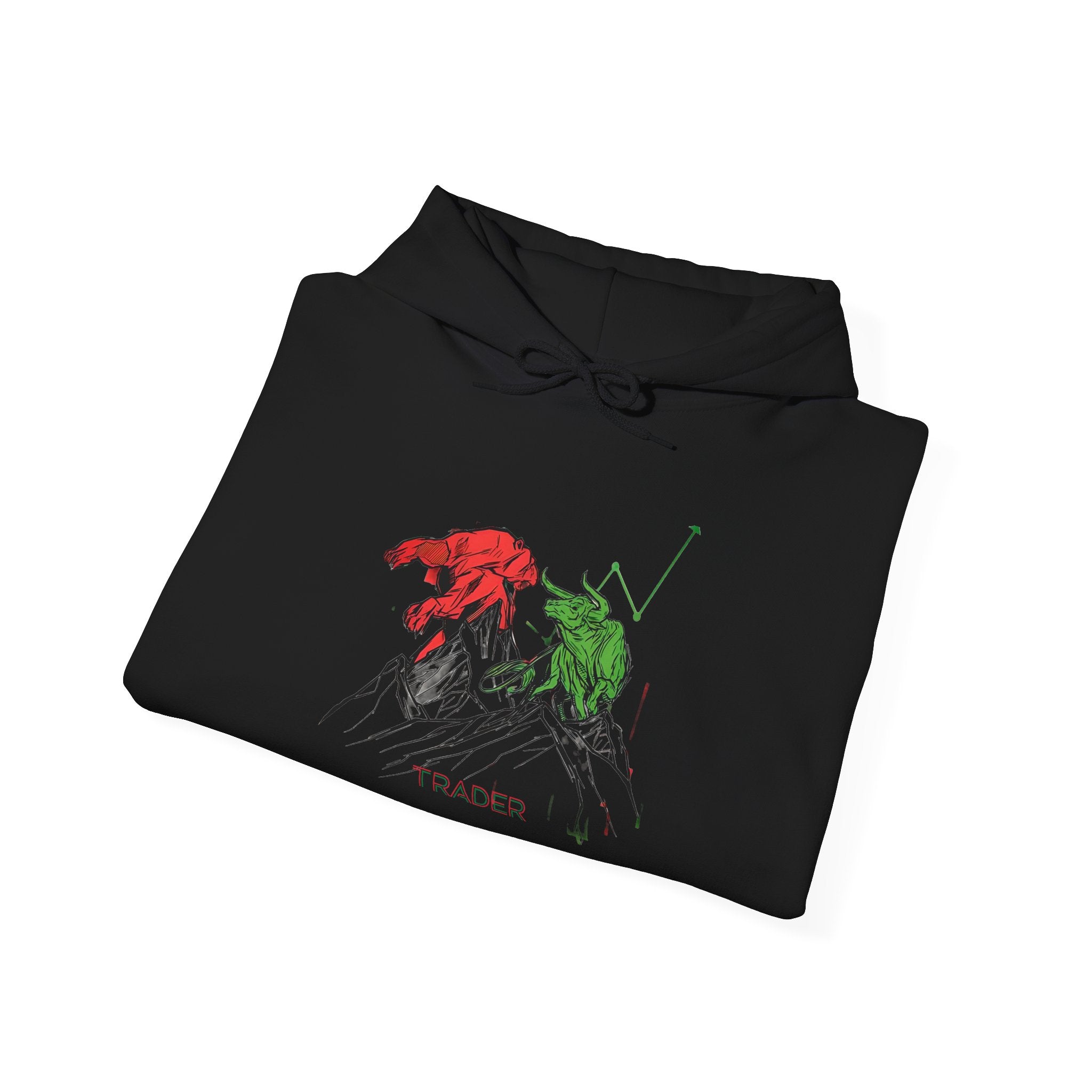 Forex Trading Bull and Bear Hoodie